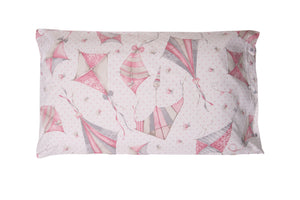 Completo letto lenzuola 100% cotone made in italy AQUILONI ROSA - SmartDecoHome