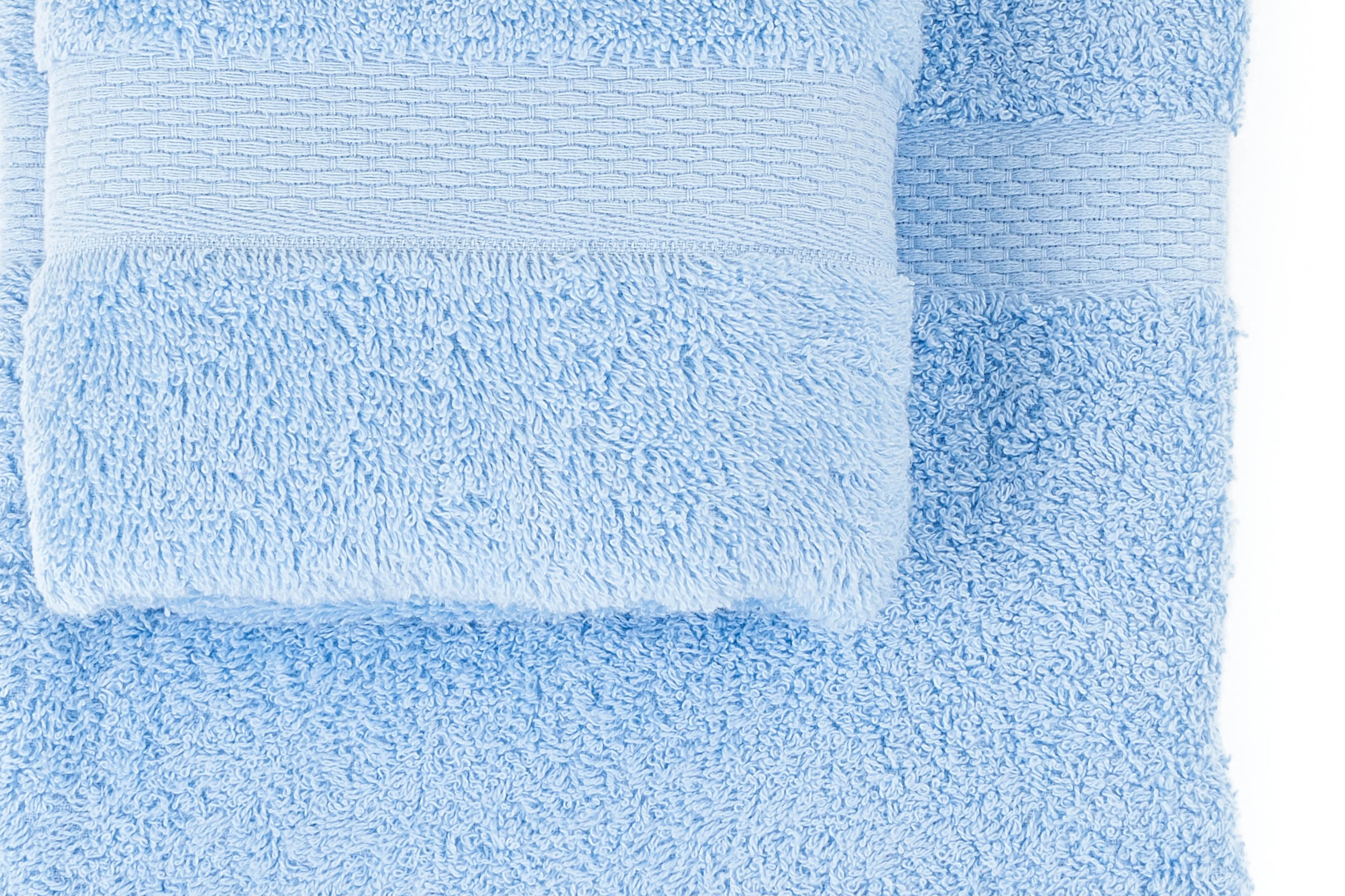 Set di 4 Asciugamani  Azzurro/Blu - SmartDecoHome