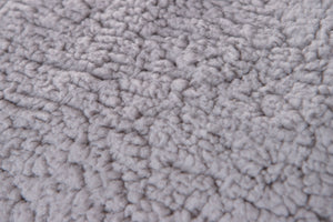 Coperta plaid soffice morbido caldo resistente plaid divano plaid letto in pile flanellato retro agnellato sherpa 130 X 160 CM  ORSETTO - SmartDecoHome